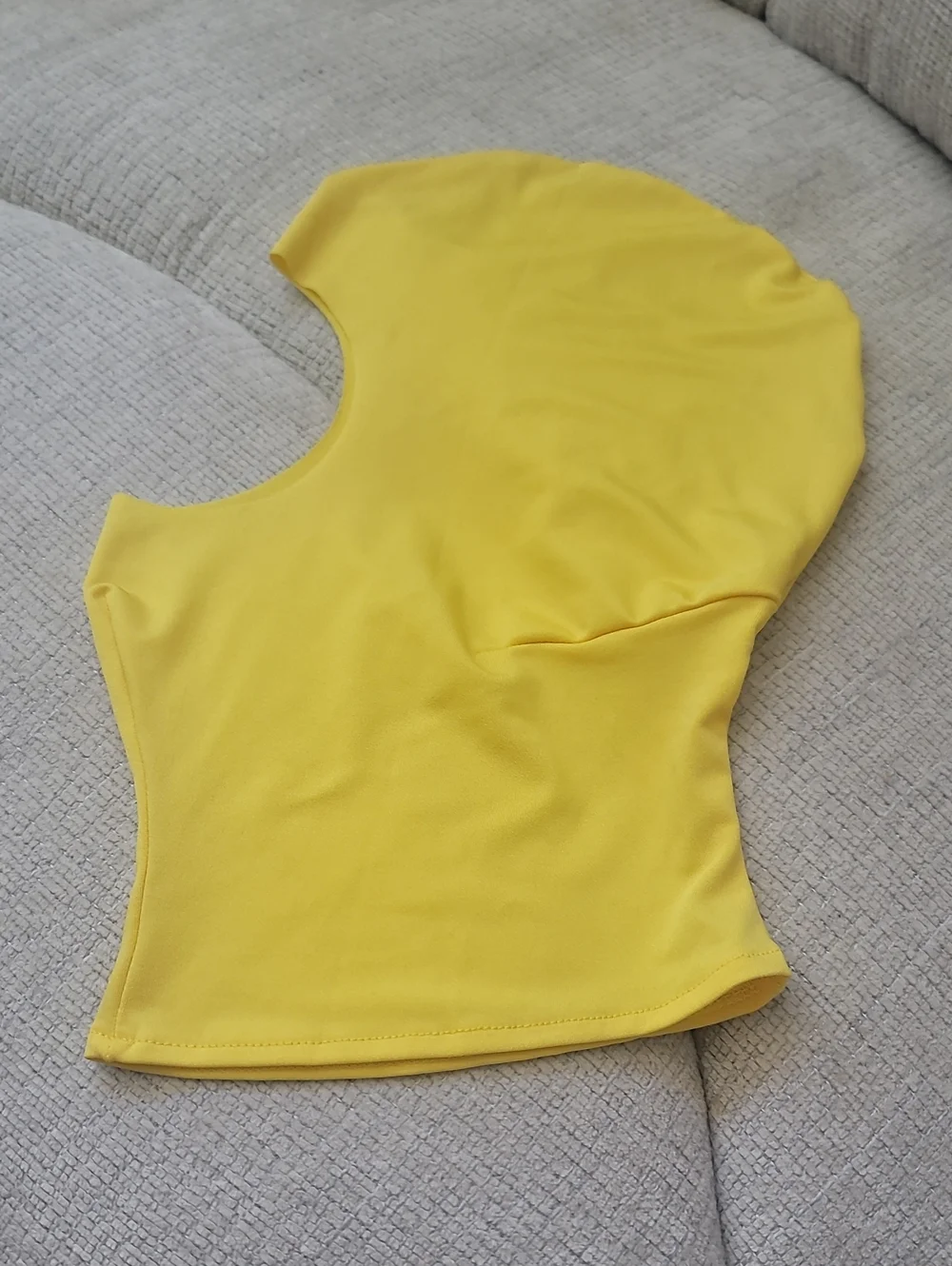 Yellow Balaclava Face Mask